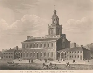 Continential: The State House in Philadelphia, as it appeared
