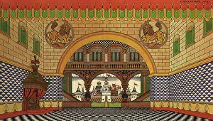 State Set Design for The Golden Cockerel
