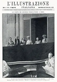 Quirinal: State visit of George V to Italy