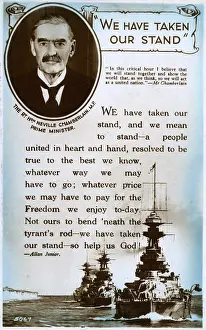 Resolve: Statement from the Prime Minister on the outbreak of WW2
