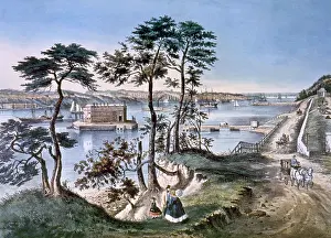 Narrows: Staten Island and the Narrows, Currier & ?