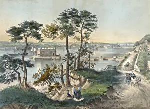 C1861: Staten Island and the Narrows: from Fort Hamilton