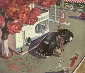 Falter: Station Attendants Service Car