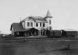 Keetmanshoop: Station in Keetmanshoop, 1913