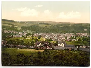 Okehampton: From the station, Okehampton, England