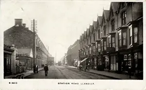 Swansea: Station Road, Llanelli, England
