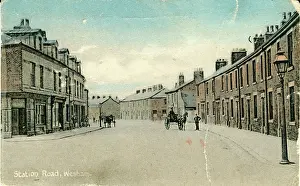 Kirkham: Station Road, Wesham, Lancashire