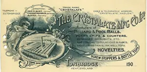 Billiards: Stationery, Crystalate Manufacturing Co Ltd