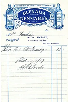 Letterhead: Stationery, H M Smeath, Truro, Cornwall
