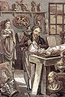 Chiselling: STATUARY 1827