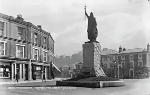 Winchester: Statue of Alfred the Great