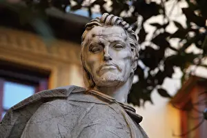 Cano: Statue of Alonso Cano, Granada, Andalusia, Spain