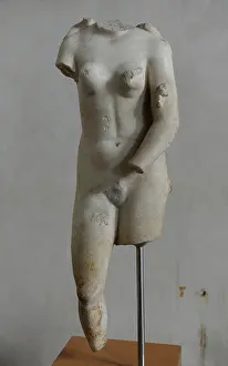 Rockefeller: Statue of Aphrodite. Marble. Jerusalem. Roman Period. 3rd ce