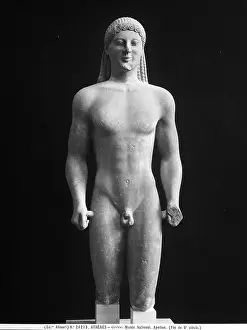 Kouros: Statue of Apollo dating back