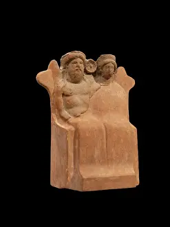 Archeologico: Statue, Archaeology Museum, Paestum, Campania, Italy