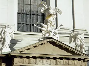 Archangel: Statue of Archangel Michael, 1725, by Lorenzo Mattielli (167