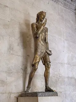 Diocletian: Statue, Baptistery, Diocletian's Palace, Split, Croatia