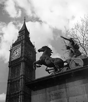 Boadicea: Statue of Boudicca, Westminster, London