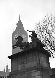 Boadicea: Statue of Boudicca, Westminster, London