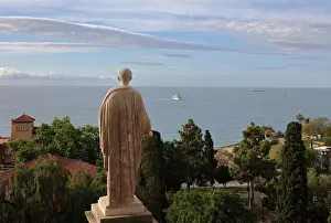 Dorada: Statue of Caesar Augustus, Tarragona, Catalonia, Spain
