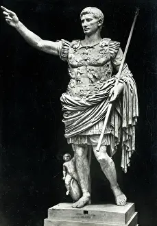 Octavian: Statue of Caesar Augustus in the Vatican Museum