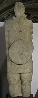 Vila: Statue of a castreno warrior, called Lusitanian