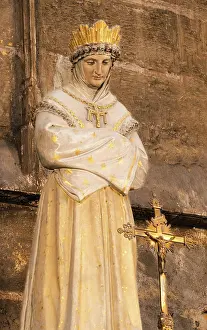 Narbona: Statue, Cathedrale Saint-Just-et-Saint-Pasteur, Narbonne