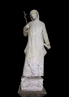 Habit: Statue, Charterhouse of Serra San Bruno, Calabria, Italy
