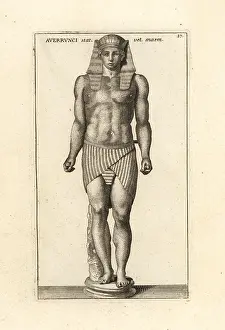 Sicyon: Statue of a deity known as Averrunci to the Romans