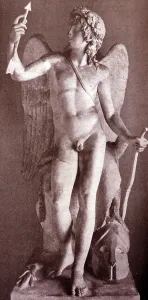 Deutschen: Statue depicting the triumph of eros by Bertel