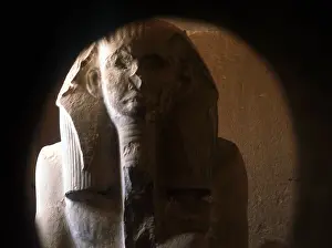 Constructed: Statue of Djoser (Zoser) 2nd king of 3rd Dynasty
