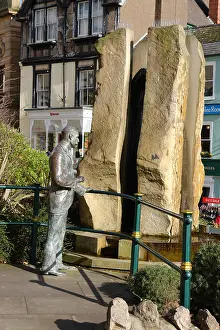 Elgar: Statue of Edward Elgar - Great Malvern