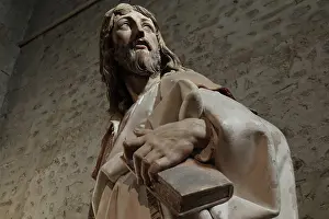 Biardeau: Statue, Eglise Saint-Martin d'Angers, Angers, Maine-et-Loire