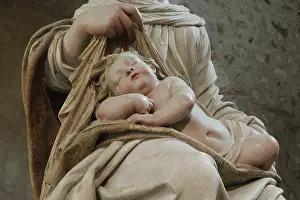 Vierge: Statue, Eglise Saint-Martin d'Angers, Angers, Maine-et-Loire