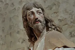 Biardeau: Statue, Eglise Saint-Martin d'Angers, Angers, Maine-et-Loire