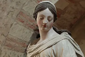 Vierge: Statue, Eglise Saint-Martin d'Angers, Angers, Maine-et-Loire