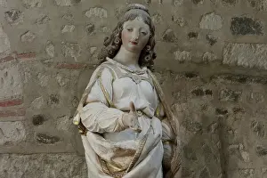Biardeau: Statue, Eglise Saint-Martin d'Angers, Angers, Maine-et-Loire