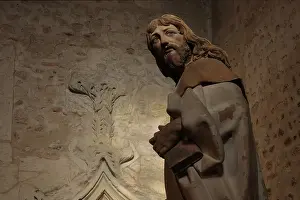 Biardeau: Statue, Eglise Saint-Martin d'Angers, Angers, Maine-et-Loire