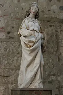 Biardeau: Statue, Eglise Saint-Martin d'Angers, Angers, Maine-et-Loire