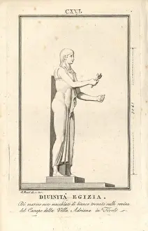Capitolino: Statue of an Egyptian deity in black marble