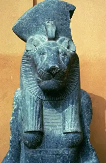 Gregorian: Statue of the Egyptian goddess