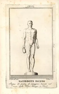 Capitolino: Statue of an Egyptian priest found in the