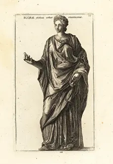 Il Cannetti: Statue of Flora, Roman goddess of flowers and spring