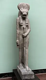 1400: Statue of the Goddess Sakhmet. Egypt