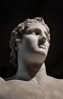Museums: Statue, Istanbul Archaeological Museum, Istanbul, Turkey