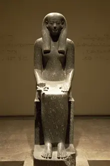 Amenophis: Statue of Iwnit. Egypt