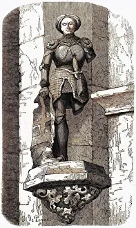 Dunois: Statue of Jean d'Orleans, Comte de Dunois