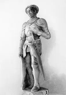 Dunois: Statue of Jean d'Orleans, Comte de Dunois
