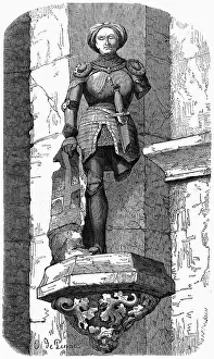 Comte: Statue of Jean d'Orleans, Comte de Dunois