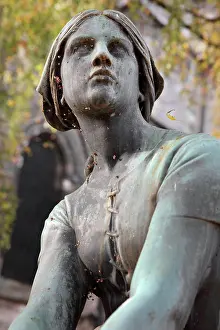 Barbedienne: Statue of Joan of Arc, Chalons-en-Champagne
